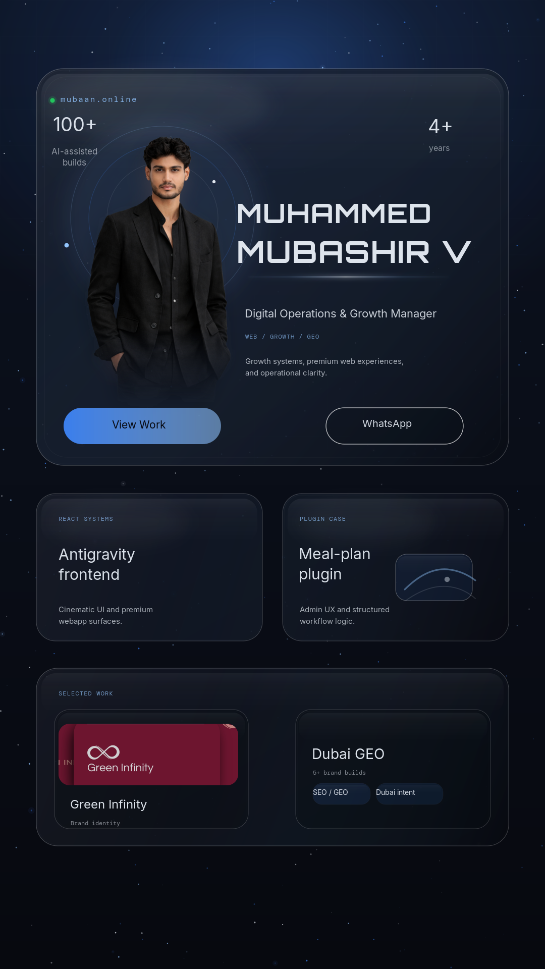 Story-ready 9:16 brand card preview